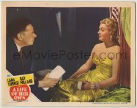 3x776 LIFE OF HER OWN LC #4 '50 great close up of Tom Ewell staring at sexy Lana Turner!