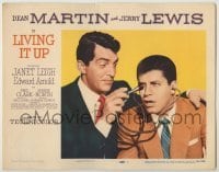 3x777 LIVING IT UP LC #1 '54 Dean Martin pokes Jerry Lewis in the eye with stethoscope!