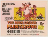 3x283 MAN CALLED FLINTSTONE TC '66 Hanna-Barbera, Fred, Barney, cartoon spy spoof!