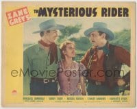 3x820 MYSTERIOUS RIDER LC '38 Douglass Dumbrille glares at Charlotte Fields & Hayden, Zane Grey!