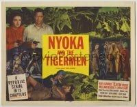 3x363 PERILS OF NYOKA TC R52 Republic serial, Kay Aldridge, Clayton Moore, Nyoka and the Tigermen!