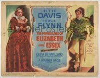 3x372 PRIVATE LIVES OF ELIZABETH & ESSEX TC R51 full-length images of Bette Davis & Errol Flynn!