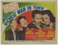 3x386 RICHEST MAN IN TOWN TC '41 Eileen O'Hearn, Frank Craven, Edgar Buchanan!