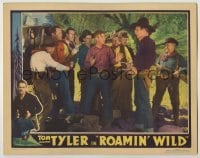 3x876 ROAMIN' WILD LC '36 Tom Tyler captures bad guys with the help of his guns & friends!