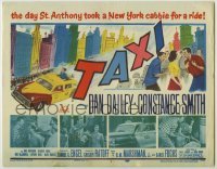 3x459 TAXI TC '53 Dan Dailey & Constance Smith in New York City, great artwork!