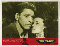 3x951 TRAIN LC #6 R72 close up of Burt Lancaster & Jeanne Moreau in WWII, John Frankenheimer!