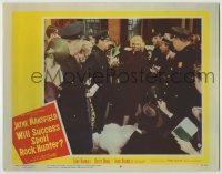 3x992 WILL SUCCESS SPOIL ROCK HUNTER LC #8 '57 sexy Jayne Mansfield in crowd of reporters & cops!
