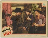 3x995 WYOMING LC '40 Marjorie Main & Bobs Watson watch Wallace Beery killing Indians!