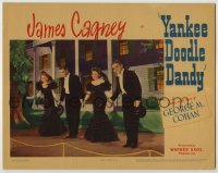 3x996 YANKEE DOODLE DANDY LC '42 James Cagney with the other Cohans thanking the audience!