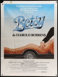 3y617 BETSY French 1p '77 what you dream Harold Robbins people do, sexy girl as car image!