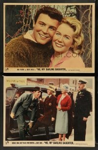 3z969 NO, MY DARLING DAUGHTER 2 English LCs '61 great images of Juliet Mills & more!