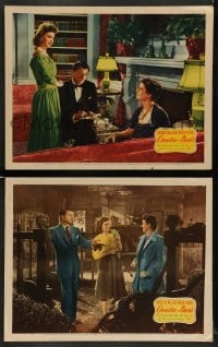 3z906 CLAUDIA & DAVID 2 LCs '46 Mary Astor, Dorothy McGuire & Robert Young!