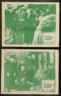3z966 MYSTERIOUS MR WONG 2 LCs R50 William Nigh, Asian villain Bela Lugosi, great images!