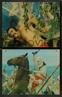 3z633 ZARDOZ 6 color 11x14 stills '74 wild images of Sean Connery in sci-fi fantasy!