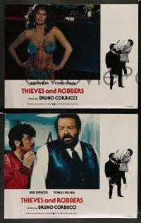 3z457 CAT & DOG 7 English LCs '83 Bruno Corbucci's Cane e gatto, Bud Spencer, Thieves and Robbers!