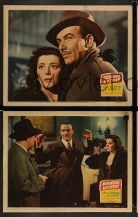 3z636 BERMUDA MYSTERY 5 LCs '44 cool images of Preston Foster & Ann Rutherford!