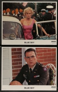 3z052 BLUE SKY 8 LCs '94 Jessica Lange, Tommy Lee Jones, Powers Boothe, directed by Tony Richardson