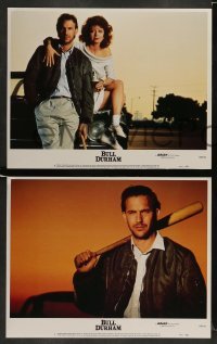 3z063 BULL DURHAM 8 LCs '88 Kevin Costner, Susan Sarandon, Tim Robbins, baseball!