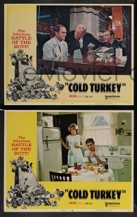 3z082 COLD TURKEY 8 LCs '71 Dick Van Dyke & entire town quits smoking cigarettes!