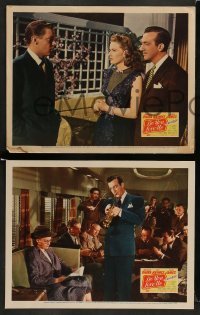 3z811 DO YOU LOVE ME 3 LCs '46 Maureen O'Hara, Dick Haymes, Harry James playing his trumpet!