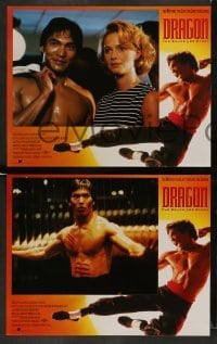 3z123 DRAGON: THE BRUCE LEE STORY 8 LCs '93 Bruce Lee bio, Jason Scott Lee, Lauren Holly!