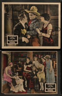 3z815 EVERLASTING WHISPER 3 LCs '25 great images of western cowboy Tom Mix, pretty Alice Calhoun!