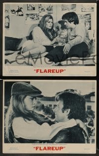 3z152 FLAREUP 8 LCs '70 most men want sexy Raquel Welch, but one man wants to kill her!
