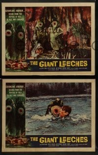 3z173 GIANT LEECHES 8 LCs '59 monsters rising from the depths of Hell to kill and conquer!