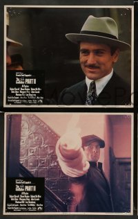3z737 GODFATHER PART II 4 int'l LCs '74 Al Pacino, Robert De Niro, Francis Ford Coppola classic!