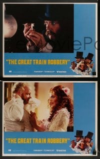 3z188 GREAT TRAIN ROBBERY 8 LCs '79 Sean Connery, Sutherland & sexy Lesley-Anne Down!