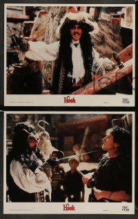 3z210 HOOK 8 LCs '91 Julia Roberts as Tinkerbell, pirate Dustin Hoffman & Robin Williams!
