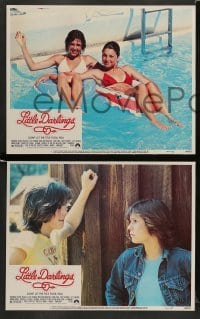 3z498 LITTLE DARLINGS 7 LCs '80 Tatum O'Neal & Kristy McNichol make a bet to lose their virginity!