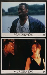 3z304 MURDER AT 1600 8 LCs '97 Wesley Snipes, Diane Lane, Alan Alda, Dennis Miller