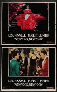 3z313 NEW YORK NEW YORK 8 LCs '77 Robert De Niro, Liza Minnelli, directed by Martin Scorsese!