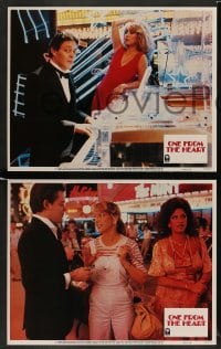 3z324 ONE FROM THE HEART 8 LCs '82 Francis Ford Coppola, Raul Julia, Garr, sexy Nastassja Kinski!