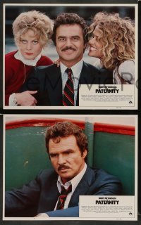 3z329 PATERNITY 8 LCs '81 Burt Reynolds, sexy Beverly D'Angelo, Lauren Hutton!