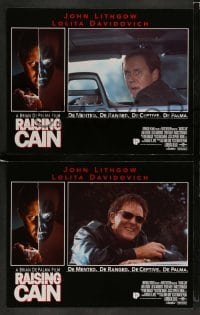 3z342 RAISING CAIN 8 LCs '92 evil John Lithgow, Brian De Palma directed!