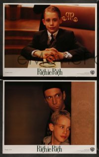 3z346 RICHIE RICH 8 LCs '94 cool images of Macaulay Culkin, Jonathan Hyde, Edward Herrmann!