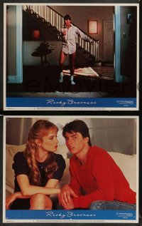 3z347 RISKY BUSINESS 8 LCs '83 classic Tom Cruise & sexy prostitute Rebecca De Mornay!
