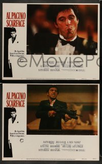 3z616 SCARFACE 6 LCs '83 Al Pacino as Tony Montana, Michelle Pfeiffer, Brian De Palma, Stone!