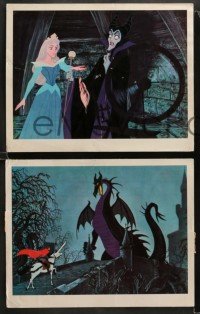 3z780 SLEEPING BEAUTY 4 LCs '59 Walt Disney classic romantic musical fantasy cartoon!