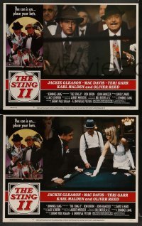 3z394 STING 2 8 LCs '83 Jackie Gleason, Mac Davis, Teri Garr, gambling sequel