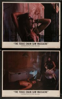 3z868 TEXAS CHAINSAW MASSACRE 3 LCs '74 Tobe Hooper cult classic slasher, Marilyn Burns!