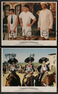 3z418 THREE AMIGOS 8 LCs '86 Chevy Chase, Steve Martin, Martin Short & Alfonso Arau as El Guapo!