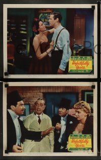3z688 UNFAITHFULLY YOURS 5 LCs '48 Rex Harrison, sexy Linda Darnell, Rudy Vallee, Lawrence!