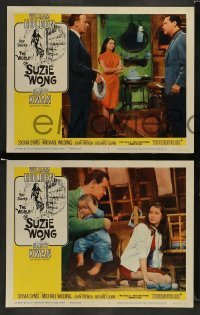 3z631 WORLD OF SUZIE WONG 6 LCs R65 William Holden was the first man that Nancy Kwan ever loved!