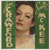 4a194 SADIE McKEE herald '34 sexy poor Joan Crawford lands rich Franchot Tone as her husband!