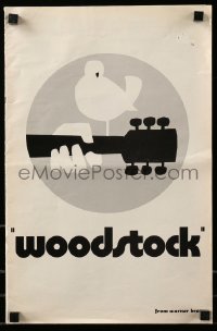 4a634 WOODSTOCK pressbook '70 documentary of the most legendary rock 'n' roll concert!