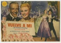 4a665 BARKLEYS OF BROADWAY 4pg Spanish herald '50 different images of Fred Astaire & Ginger Rogers!