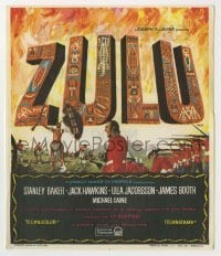 4a999 ZULU Spanish herald '64 Stanley Baker & Michael Caine English classic, different Mac art!